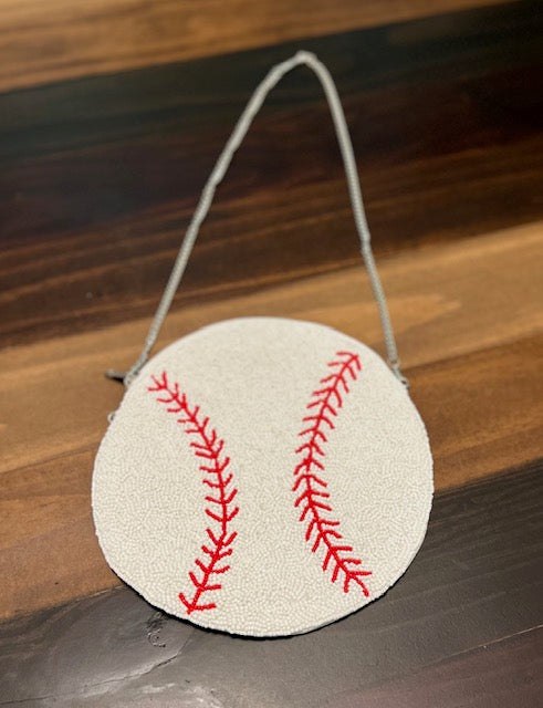 Hand beaded baseball cheapest