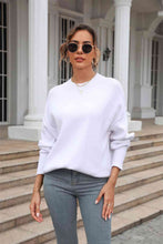 Load image into Gallery viewer, Round Neck Long Sleeve Sweater