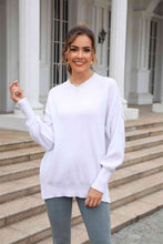 Load image into Gallery viewer, Round Neck Long Sleeve Sweater