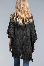 Load image into Gallery viewer, Gorgeous Ruggine Fringe Knit Cocoon Cardigan