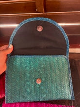 Load image into Gallery viewer, Handmade Clutch Purses with a Magnetic Closure in Lime Green, Red, Fuchsia or Turquoise