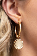 Load image into Gallery viewer, Worn Gold Earrings
