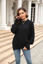 Load image into Gallery viewer, Round Neck Long Sleeve Sweater