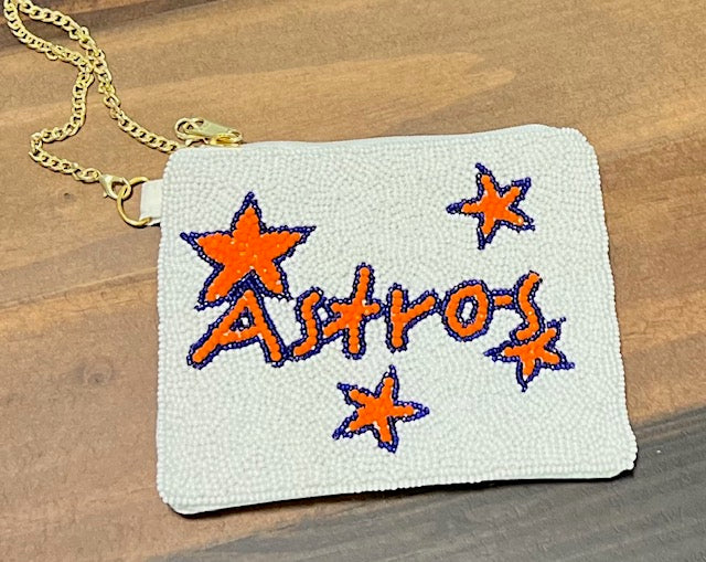 Houston Astros Wristlet/Coin Purse