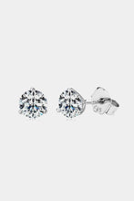 Load image into Gallery viewer, Moissanite 925 Sterling Silver Stud Earrings
