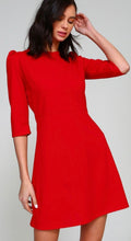 Load image into Gallery viewer, Red Solid A-Line Dress
