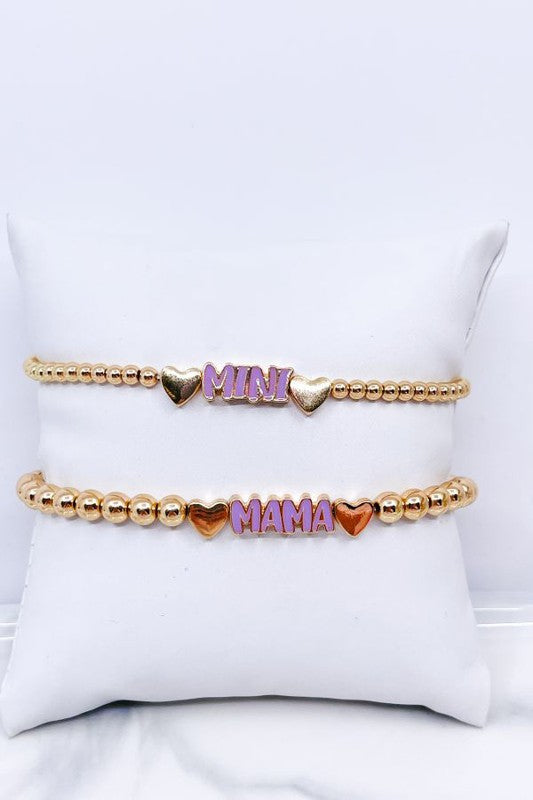 Mama and Mini Bracelets