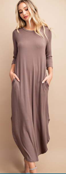 Side Split Maxi Dress